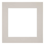 Passe Partout 40x40cm Carton Gris Graniet Bord 6cm Droit De Face | Yourdecoration.fr