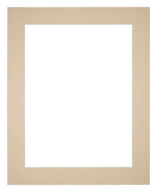 Passe Partout 40x45cm Carton Beige Bord 5cm Droit De Face | Yourdecoration.fr