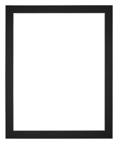 Passe Partout 40x50cm Carton Noir Bord 3cm Droit De Face | Yourdecoration.fr
