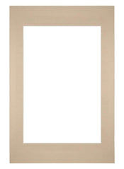 Passe Partout 40x60cm Carton Beige Bord Droit De Face | Yourdecoration.fr