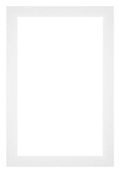 Passe Partout 40x60cm Carton Blanc Bord 3cm Droit De Face | Yourdecoration.fr