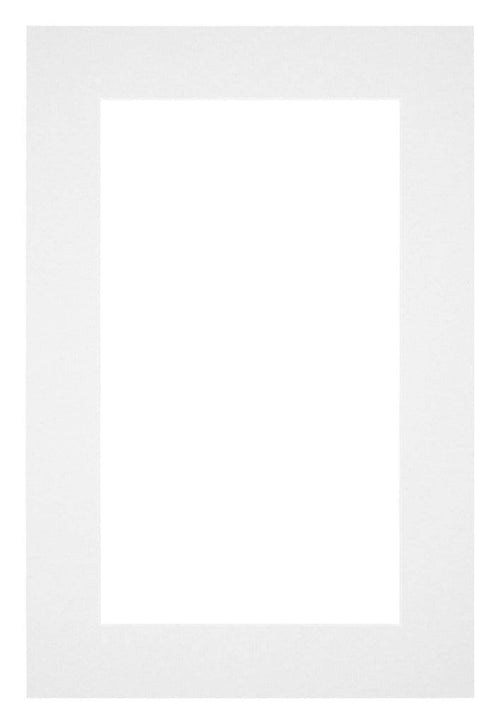 Passe Partout 40x60cm Carton Blanc Bord 5cm Droit De Face | Yourdecoration.fr