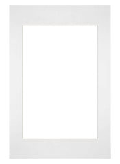 Passe Partout 40x60cm Carton Blanc Bord Droit De Face | Yourdecoration.fr