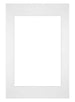 Passe Partout 40x60cm Carton Blanc Bord Droit De Face | Yourdecoration.fr