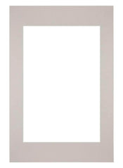 Passe Partout 40x60cm Carton Gris Graniet Bord Droit De Face | Yourdecoration.fr