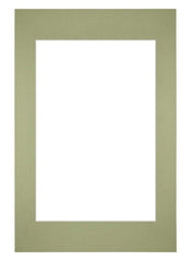 Passe Partout 40x60cm Carton Vert Menthe Bord Droit De Face | Yourdecoration.fr