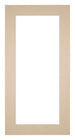 Passe Partout 40x70cm Carton Beige Bord 5cm Droit De Face | Yourdecoration.fr