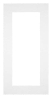 Passe Partout 40x70cm Carton Blanc Bord 6cm Droit De Face | Yourdecoration.fr