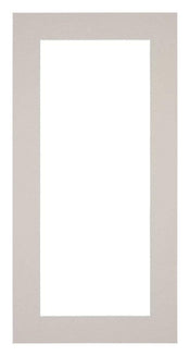 Passe Partout 40x70cm Carton Gris Graniet Bord 5cm Droit De Face | Yourdecoration.fr