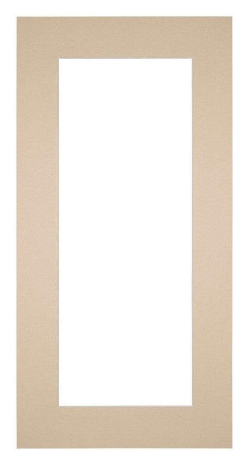 Passe Partout 40x80cm Carton Beige Bord 6cm Droit De Face | Yourdecoration.fr