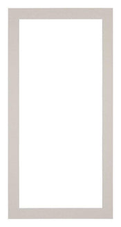 Passe Partout 40x80cm Carton Gris Graniet Bord 3cm Droit De Face | Yourdecoration.fr