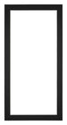 Passe Partout 40x80cm Carton Noir Bord 3cm Droit De Face | Yourdecoration.fr