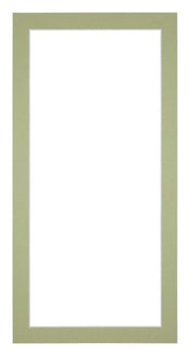 Passe Partout 40x80cm Carton Vert Menthe Bord 3cm Droit De Face | Yourdecoration.fr