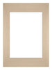 Passe Partout 42x59 4cm A2 A3 Carton Beige Bord Droit De Face | Yourdecoration.fr