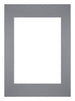Passe Partout 42x59 4cm A2 A3 Carton Gris Bord Droit De Face | Yourdecoration.fr