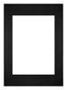 Passe Partout 42x59 4cm A2 A3 Carton Noir Bord Droit De Face | Yourdecoration.fr