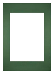 Passe Partout 42x59 4cm A2 A3 Carton Vert Foret Bord Droit De Face | Yourdecoration.fr
