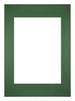 Passe Partout 42x59 4cm A2 A3 Carton Vert Foret Bord Droit De Face | Yourdecoration.fr