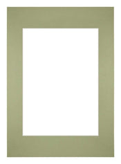 Passe Partout 42x59 4cm A2 A3 Carton Vert Menthe Bord Droit De Face | Yourdecoration.fr