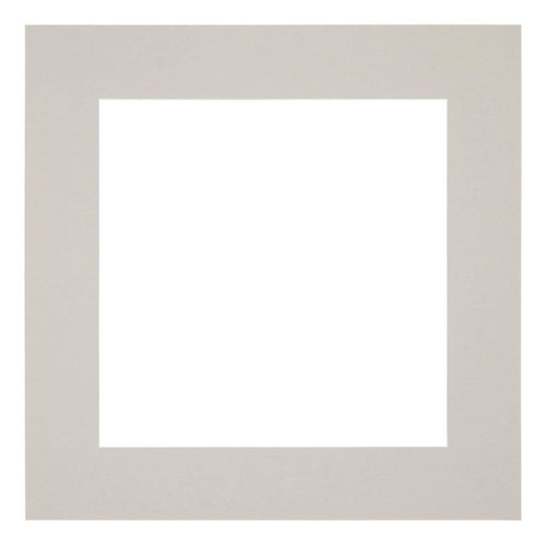 Passe Partout 45x45cm Carton Gris Graniet Bord 6cm Droit De Face | Yourdecoration.fr