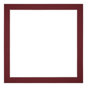 Passe Partout 45x45cm Carton Vin Rouge Bord 3cm Droit De Face | Yourdecoration.fr