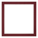 Passe Partout 45x45cm Carton Vin Rouge Bord 3cm Droit De Face | Yourdecoration.fr