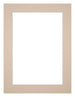 Passe Partout 45x60cm Carton Beige Bord 4cm Droit De Face | Yourdecoration.fr