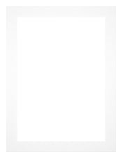 Passe Partout 45x60cm Carton Blanc Bord 3cm Droit De Face | Yourdecoration.fr