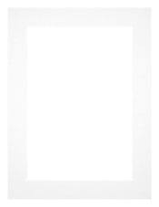 Passe Partout 45x60cm Carton Blanc Bord 4cm Droit De Face | Yourdecoration.fr