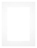 Passe Partout 45x60cm Carton Blanc Bord 5cm Droit De Face | Yourdecoration.fr