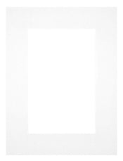 Passe Partout 45x60cm Carton Blanc Bord 6cm Droit De Face | Yourdecoration.fr