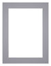 Passe Partout 45x60cm Carton Gris Bord 4cm Droit De Face | Yourdecoration.fr