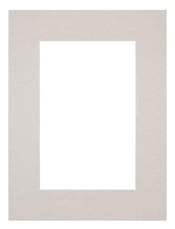 Passe Partout 45x60cm Carton Gris Graniet Bord 6cm Droit De Face | Yourdecoration.fr