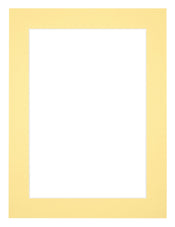 Passe Partout 45x60cm Carton Jaune Bord 4cm Droit De Face | Yourdecoration.fr