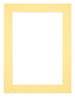 Passe Partout 45x60cm Carton Jaune Bord 4cm Droit De Face | Yourdecoration.fr