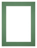 Passe Partout 45x60cm Carton Vert Foret Bord 4cm Droit De Face | Yourdecoration.fr