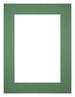 Passe Partout 45x60cm Carton Vert Foret Bord 5cm Droit De Face | Yourdecoration.fr