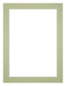 Passe Partout 45x60cm Carton Vert Menthe Bord 3cm Droit De Face | Yourdecoration.fr