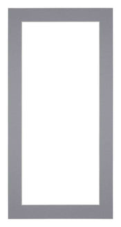 Passe Partout 45x80cm Carton Gris Bord 4cm Droit De Face | Yourdecoration.fr