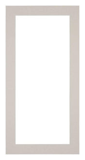 Passe Partout 45x80cm Carton Gris Graniet Bord 4cm Droit De Face | Yourdecoration.fr