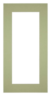 Passe Partout 45x80cm Carton Vert Menthe Bord 6cm Droit De Face | Yourdecoration.fr