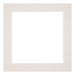 Passe Partout 50x50cm Carton Gris Clair Bord 5cm Droit De Face | Yourdecoration.fr