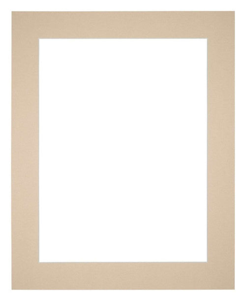 Passe Partout 50x65cm Carton Beige Bord 5cm Droit De Face | Yourdecoration.fr