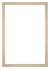 Passe Partout 50x70cm Carton Beige Bord 3cm Droit De Face | Yourdecoration.fr