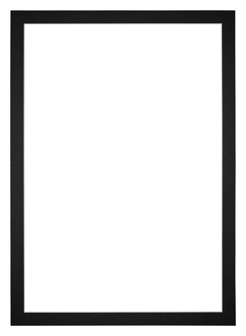 Passe Partout 50x70cm Carton Noir Bord 3cm Droit De Face | Yourdecoration.fr