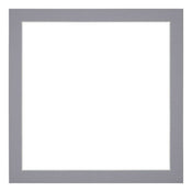 Passe Partout 55x55cm Carton Gris Bord 3cm Droit De Face | Yourdecoration.fr