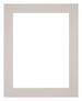 Passe Partout 55x65cm Carton Gris Graniet Bord 5cm Droit De Face | Yourdecoration.fr