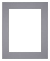 Passe Partout 56x71cm Carton Gris Bord 6cm Droit De Face | Yourdecoration.fr