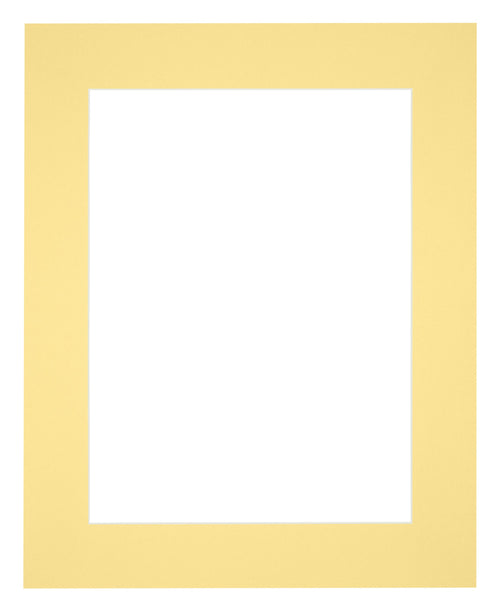 Passe Partout 56x71cm Carton Jaune Bord 6cm Droit De Face | Yourdecoration.fr