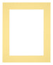 Passe Partout 56x71cm Carton Jaune Bord 6cm Droit De Face | Yourdecoration.fr